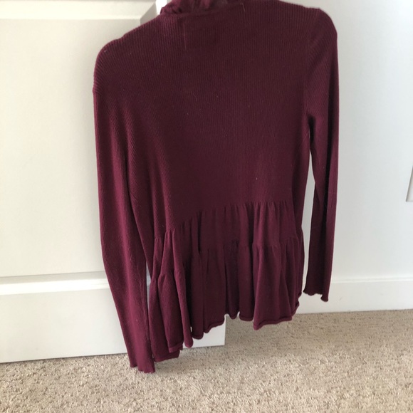 Anthropologie | Guinevere Ruffled Cardigan - Picture 3 of 5